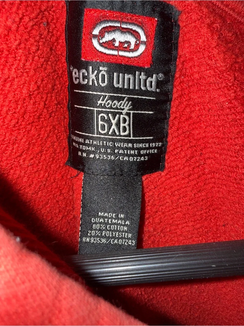 Ecko Unlimited Red Hoodie